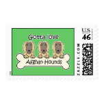 Gotta Love Afghan Hounds Postage