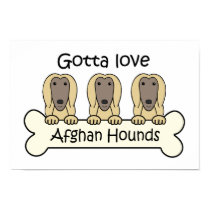 Gotta Love Afghan Hounds posters by dogcartoons Gotta Love Afghan Hounds posters