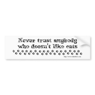 Gotta Love Cats bumpersticker