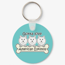 Gotta Love Eskies keychains
