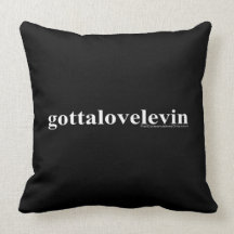 Gotta Love Levin Pillows