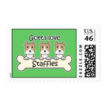 Gotta Love Staffies Stamp
