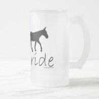 Gotta Ride Mule Silhouette Mugs