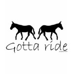 Thumbnail image for Gotta Ride Mule Silhouette
