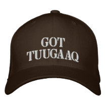 GOTTUUGAAQ, ivory, tusk embroidered hats