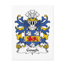 Gough Family Crest Postcards