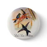 Gould - Green-Crowned Wood-Nymph Hummingbird buttons