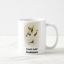 Gould - Red-Booted Racket-Tail Hummingbird Mugs