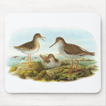 Gould - Redshank - Tringa totanus Mouse Mat