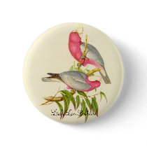 Gould - Rose-Breasted Cockatoo Promo buttons