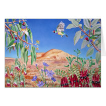 Gouldian Finches, Outback, Australia cards
