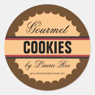 Gourmet Cookie Sticker