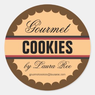 Gourmet Cookie Sticker