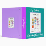 Gourmet-Divas Recipes notebook Binder