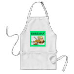 GOURMET joke aprons