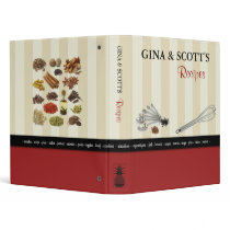 Gourmet Kitchen - Recipe's Binder