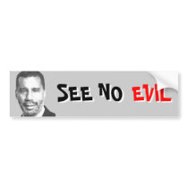 Gov. Patterson: SEE NO EVIL bumper stickers