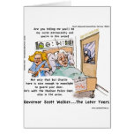 Gov Scott Walker Funny Satirical Gifts Tees Etc cards