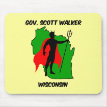 Gov Scott Walker Mouse Pad