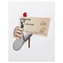 Government Check Personalized Flyer