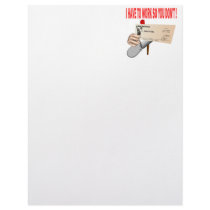 Government Check Letterhead Design