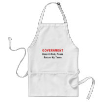 Government Doesn't Work Aprons