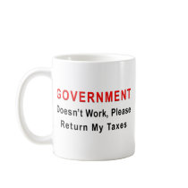 Government Doesn't Work Mugs