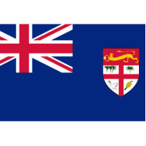 Government Ensign Of Fiji, ethnic Photo Sculpture