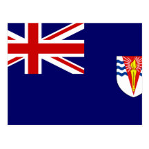 Government Ensign Of The British Antarctic Territo Postcard