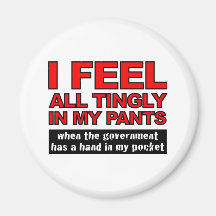 Government Foreplay - Designer Magnet