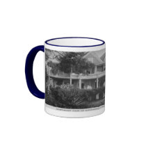 Government House, Plymouth, Montserrat mugs by CHOLOEPUS Government House, Plymouth, Montserrat mugs