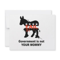 Government is not  your mommy invitations