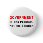 Government Is The Problem Button