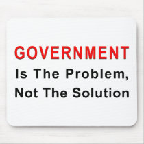 Government Is The Problem Mouse Mats
