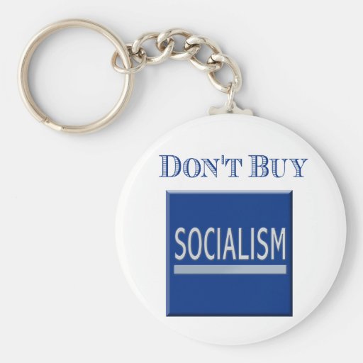 Government Motors - Don't Buy Socialism Key Ring Keychain