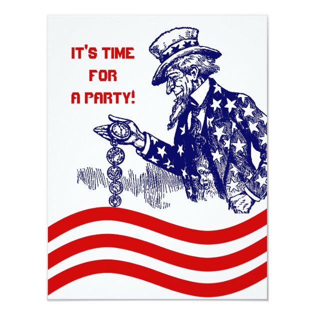 GOVERNMENT OR MILITARY RETIREMENT PARTY INVITATION