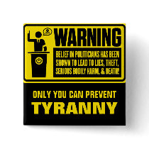 Government Warning Button