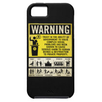 Government Warning Label Case casemate cases