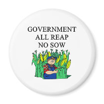government waste joke magnets