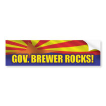 Governor Brewer Rocks Bumper Sticker