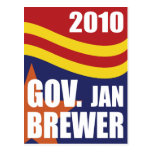 Governor Jan Brewer 2010 Postcards