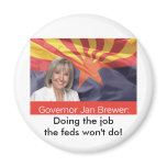 Governor Jan Brewer magnets