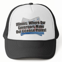 Governor License Plates Hat