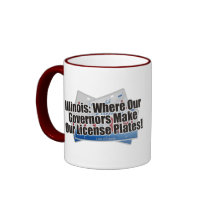 Governor License Plates Mug