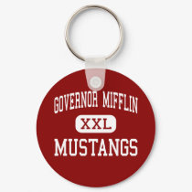 Governor Mifflin - Mustangs - Middle - Reading keychains