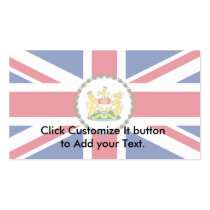Governor Of Hong Kong, China flag Business Cards