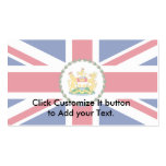 Governor Of Hong Kong, China flag business cards