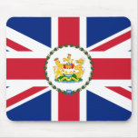 Governor Of Hong Kong, China flag mousepads