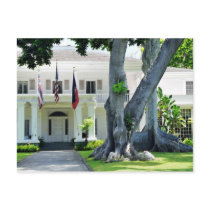 Governors Mansion of Honolulu Postcard