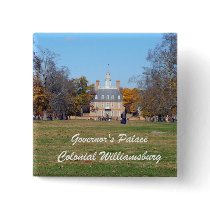Governor's Palace, Colonial Williamsburg Pins